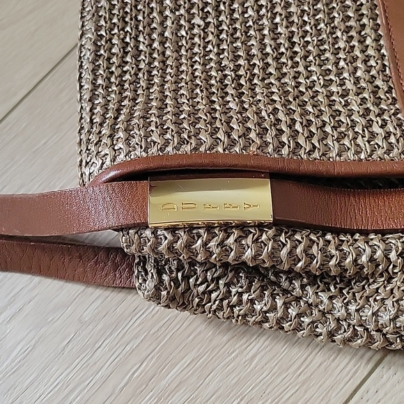 *vintage* raffia bag - Picture 4 of 7
